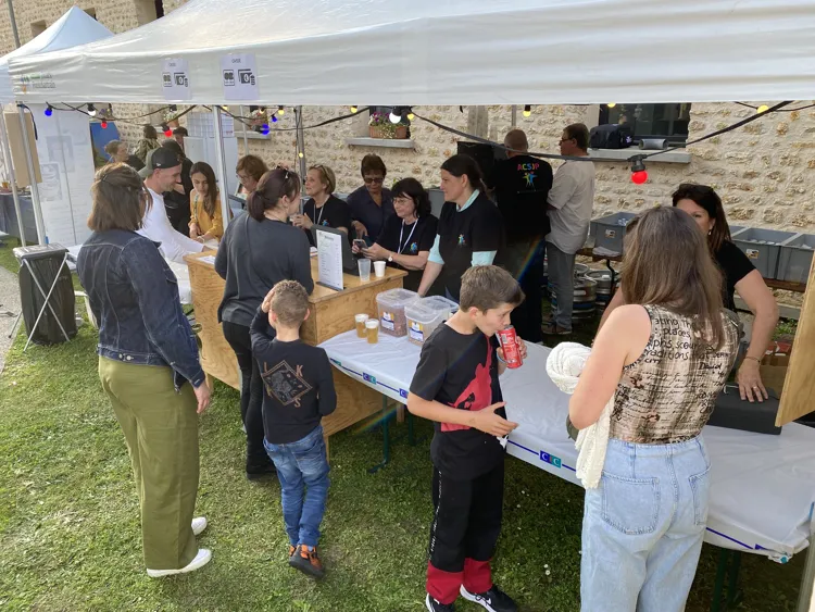 Nos  bénévoles en action