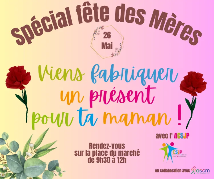 Rendez-vous le 26 mai sur la place du marché !
