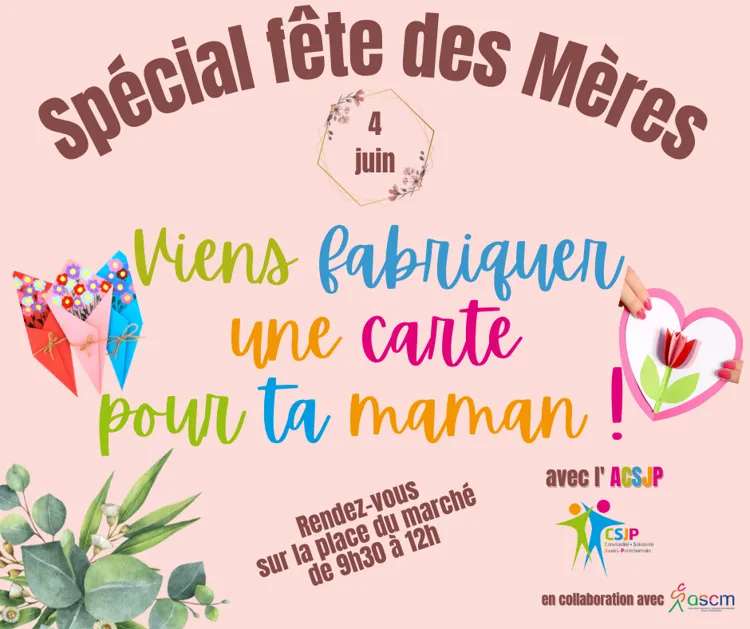 Rendez-vous le 4 juin sur la place du marché !